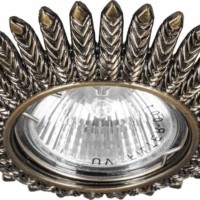 Светильник встраиваемый Feron CD002 потолочный MR16 G5.3 бронзовый
