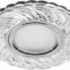 Светильник встраиваемый с белой LED подсветкой Feron CD934 потолочный MR16 G5.3 прозрачный