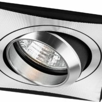Светильник встраиваемый Feron CD2340 потолочный MR16 G5.3 черный-алюминий