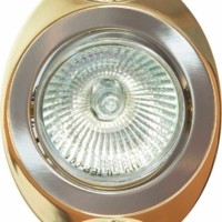 Светильник потолочный MR16 G5.3 жемчужное золото-хром DL250