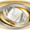 Светильник встраиваемый Feron DL250 потолочный MR16 G5.3 титан-золото