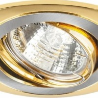 Светильник встраиваемый Feron DL250 потолочный MR16 G5.3 титан-золото