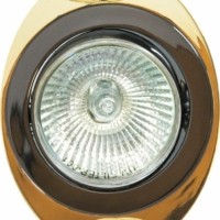 Светильник встраиваемый Feron DL250 потолочный MR16 G5.3 черный металлик-золото