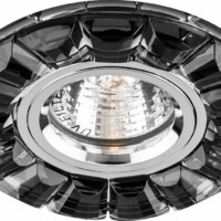 Светильник встраиваемый Feron CD2510 потолочный MR16 G5.3 черный хром