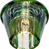 Светильник встраиваемый Feron JD150 потолочный JСD9 G9 прозрачный-желтый