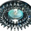 Светильник встраиваемый Feron CD2540 потолочный MR16 G5.3 черный хром