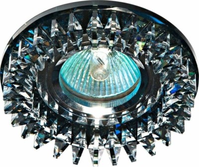 Светильник встраиваемый Feron CD2540 потолочный MR16 G5.3 черный хром