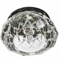 Светильник потолочный JCD9 35Вт G9 черный хром JD71