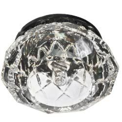 Светильник потолочный JCD9 35Вт G9 черный хром JD71