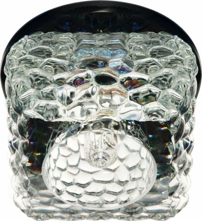 Светильник потолочный JCD9 35Вт G9 серый хром JD185