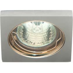 Светильник потолочный MR16 G5.3 матовый хром золото DL1017