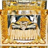 Светильник потолочный JCD9 35Вт золотой хром JD136