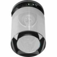 Светильник потолочный JCD9 50Вт с черным стеклом черный JD151