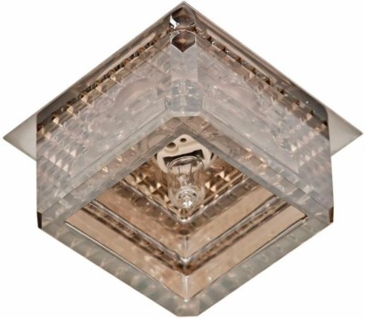 Светильник встраиваемый Feron CD2818 потолочный JCD G9 прозрачно-черный золотой