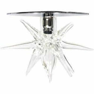 Светильник потолочный JC G4 с прозрачным стеклом хром (с лампой) DL8140