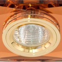 Светильник встраиваемый Feron 8150-2 потолочный MR16 G5.3 коричневый