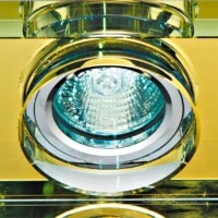 Светильник встраиваемый Feron 8180-2 потолочный MR16 G5.3 желтый