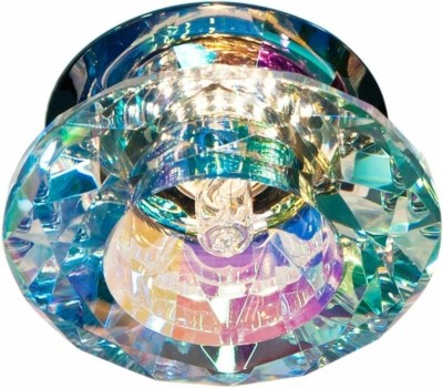 Светильник встраиваемый Feron JD83B-MC потолочный JCD G9 прозрачный многоцветный