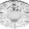 Светильник встраиваемый с белой LED подсветкой Feron CD918 потолочный MR16 G5.3 прозрачный