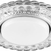 Светильник встраиваемый с белой LED подсветкой Feron CD4024 потолочный GX53 без лампы прозрачный