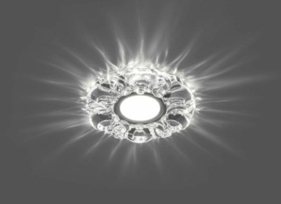 Светильник встраиваемый с белой LED подсветкой Feron CD918 потолочный MR16 G5.3 прозрачный — изображение 2