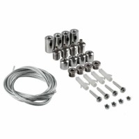 Подвес (соединитель для AL2113) длина 100см серебро LD510