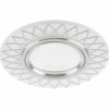 Светильник встраиваемый с LED подсветкой Feron CD992 потолочный MR16 G5.3 матовый белый хром