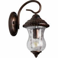 Светильник садово-парковый Feron PL560 на стену вниз 60Вт E27 230В бордовый