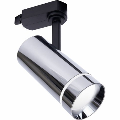 Светильник светодиодный Feron AL106 трековый однофазный на шинопровод 12Вт 4000K 80 градусов хром