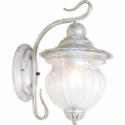 Светильник садово-парковый Feron PL591 на стену вниз 60Вт 230В E27 белое золото