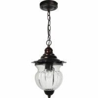 Светильник садово-парковый Feron PL595 на цепочке 60Вт 230В E27 коричневый