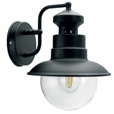 Светильник садово-парковый Feron PL571 на стену вниз 60Вт 230В E27 черный