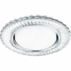 Светильник встраиваемый с белой LED подсветкой Feron CD4044 потолочный GX53 без лампы прозрачный хром