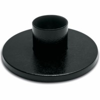 Опора металлическая h=60мм d60мм черный ОМ 0 06 11616