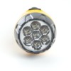 Фонарь светодиодный аккумуляторный 4 LED DC (свинцово-кислотная батарея) желтый TH2293 (TH93A)
