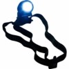 Фонарь светодиодный аккумуляторный головной 0.5W 1LED черный TH2251