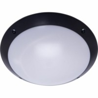 Светильник накладной IP64 220В 2×60Вт 2xЕ27 черный серии Альтан ФБУ 05-2×20-001