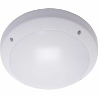 Светильник накладной IP64 220В 60Вт Е27 белый серии Бриз НБУ 05-60-013