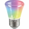 Лампа СДЛ Feron LB-372 Колокольчик прозрачный E27 1Вт RGB быстрая смена цвета
