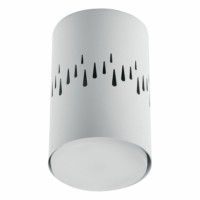 Светильник потолочный Feron HL350 12Вт 230В GX53 и подсветка 1Вт 4000K белый