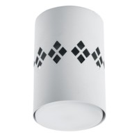 Светильник потолочный Feron HL351 12Вт 230В GX53 и подсветка 1Вт 4000K белый