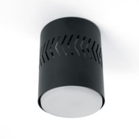 Светильник потолочный Feron HL352 12Вт 230В GX53 и подсветка 1Вт 4000K черный