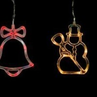 Светодиодная гирлянда Feron CL38 фигурная 24В разноцветная c питанием от сети