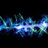 Светодиодная гирлянда Feron CL40 мишура 6.1 м +4.3м 230В синий c питанием от сети