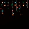 Светодиодная гирлянда Feron CL14 бахрома 1,4м x0.4м +1.4м 230В разноцветная c питанием от сети
