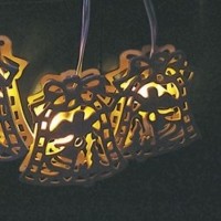 Гирлянда 230В 10 ламп накаливания теплый белый 10Вт 20mA IP 20 2 7м+шнур 1 5м 0.5мм CL35