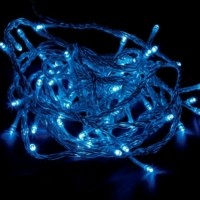 Светодиодная гирлянда Feron CL02 линейная 230В синий c питанием от сети