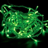 Светодиодная гирлянда Feron CL02 линейная 230В зеленый c питанием от сети