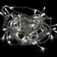 Светодиодная гирлянда Feron CL301 линейная 0,9м + 0.5м белый с питанием от батареек