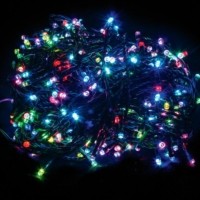 Светодиодная гирлянда Feron CL303 линейная 3,8м+0,5м разноцветная с питанием от батареек